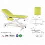 Table de massage hydraulique 2 plans