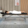 Table de massage en aluminium portable