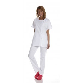 tenue infirmière classique blanche tenue aide soignante pas cher