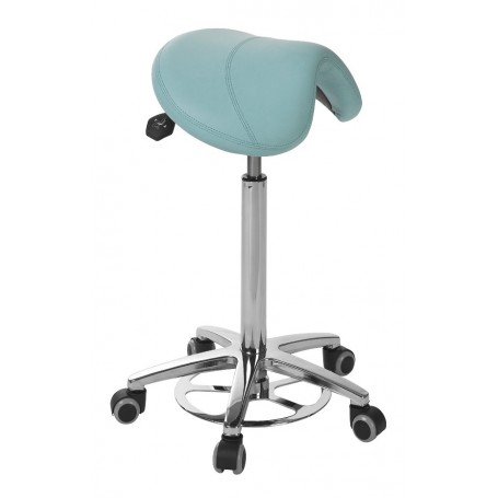 Tabouret ergonimique Pony Ecopostural base chromée