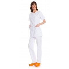 Tunique médicale blanche femme Traxa